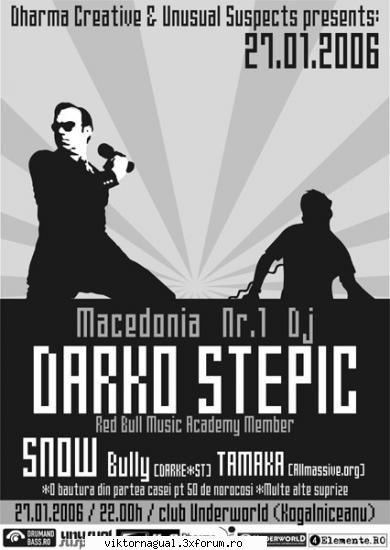 darko stepic snow vineri flyer